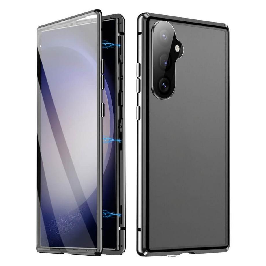 Cover-Discount  Galaxy S25 - Coque de protection premium magnétique 360° avec vitre protective 