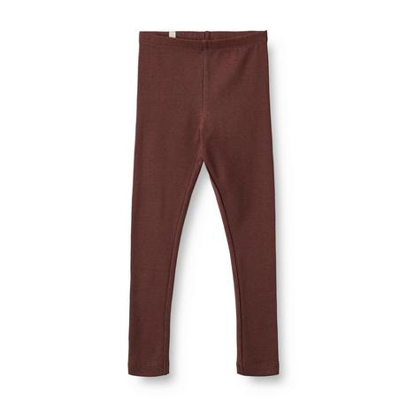 Wheat  Mädchen Rib Leggings Maddy eggplant 