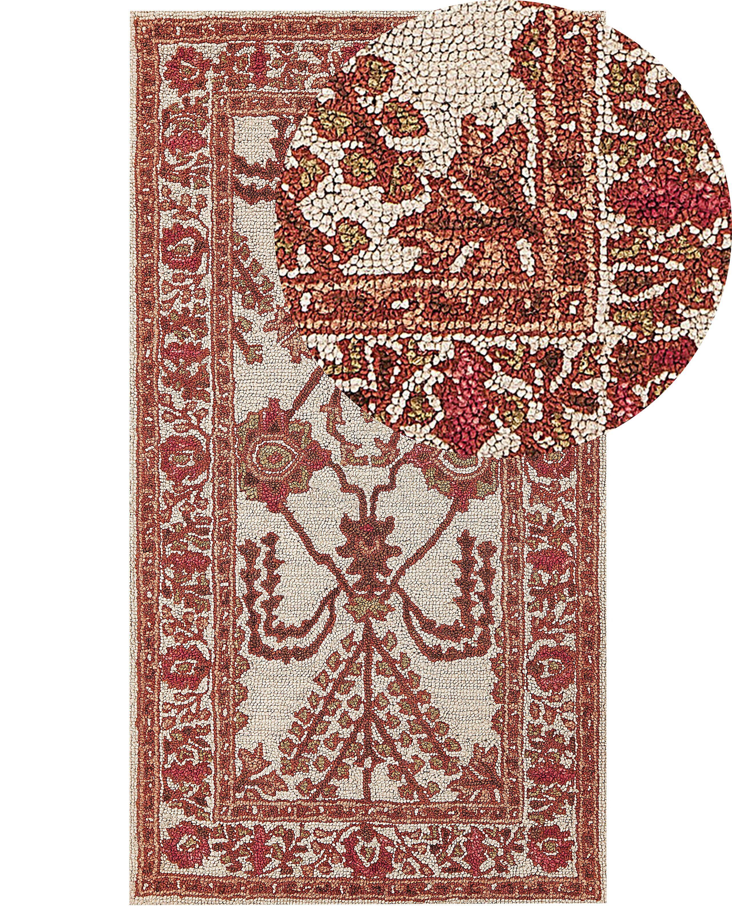 Beliani Tapis en Laine Traditionnel ADILCEVAZ  