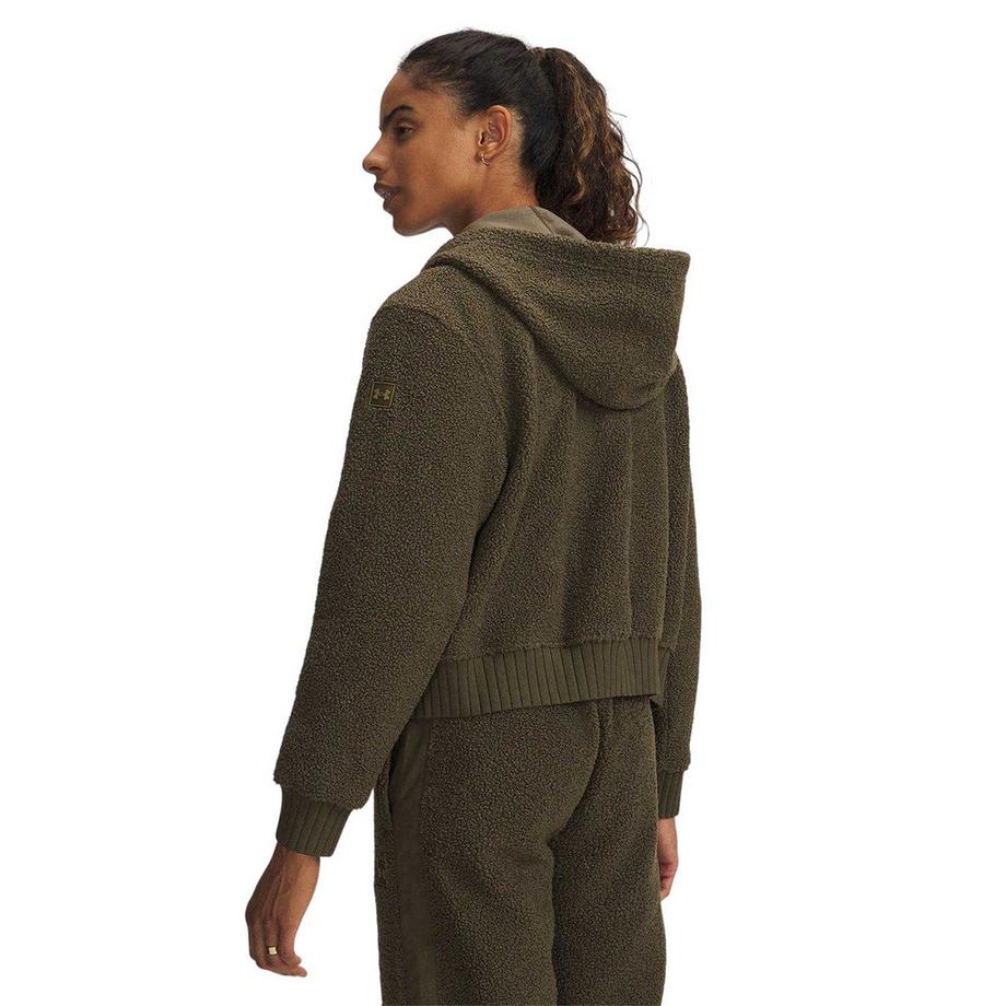 UNDER ARMOUR Gekürzte Hochflor Fleecejacke  