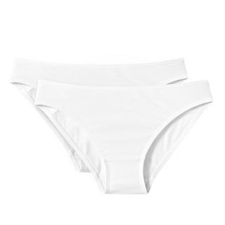 La Redoute Collections Lot de 2 Slips en Coton  