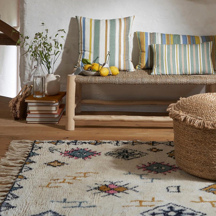 La Redoute Intérieurs Tapis style berbère en laine  