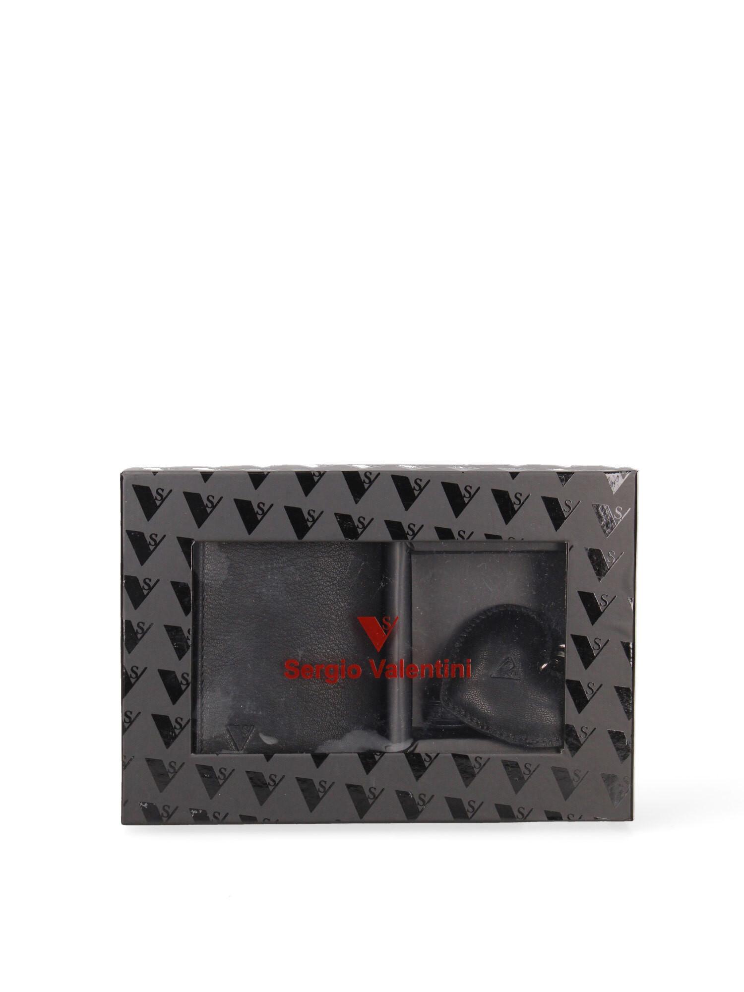 Sergio Valentini Set portafoglio e portachiavi  