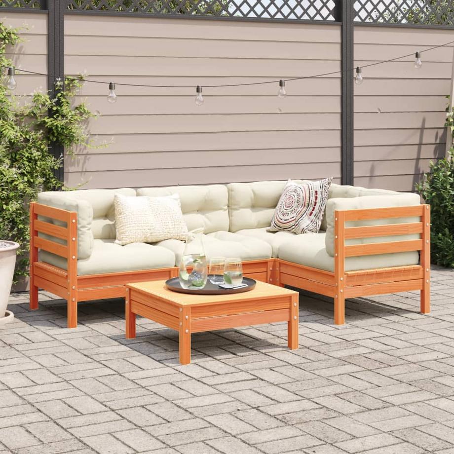 VidaXL Garten sofagarnitur holz  