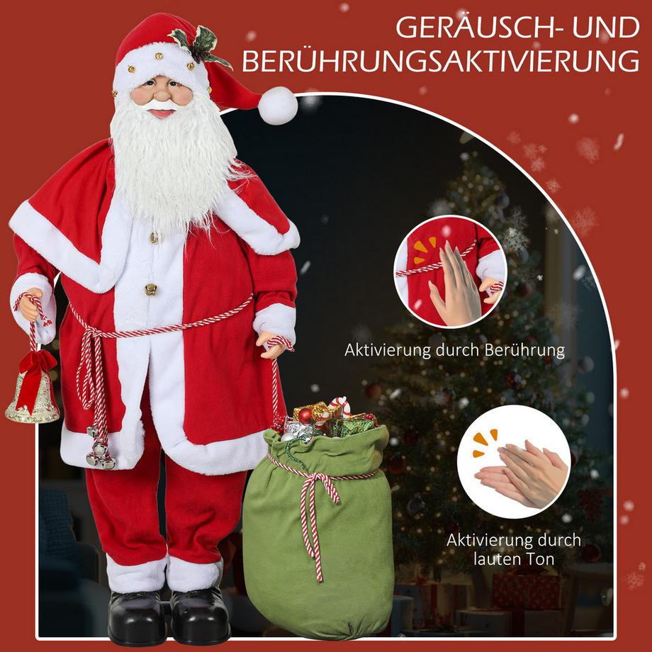 HOMCOM Weihnachtsmann  