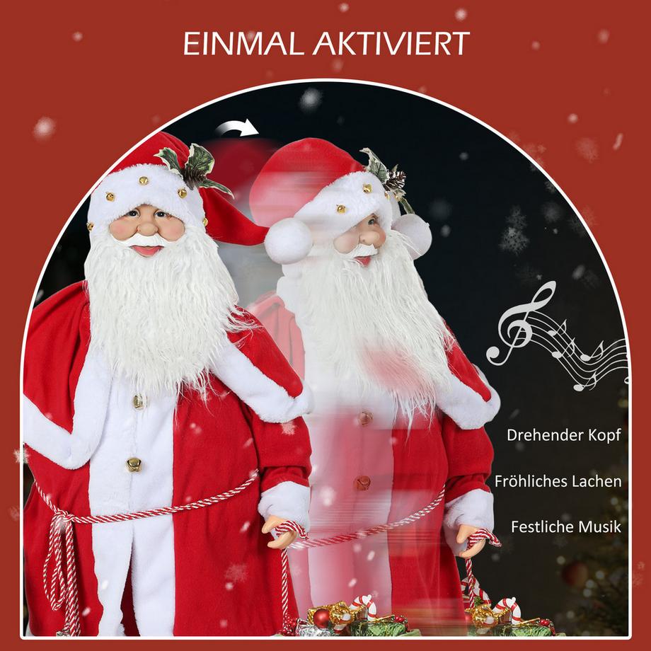 HOMCOM Weihnachtsmann  