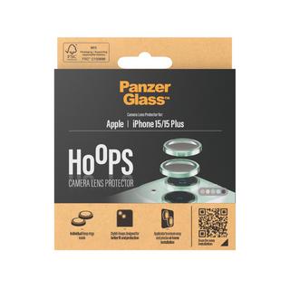 PanzerGlass  ® Hoops® Green Camera Lens Protector iPhone 15 | 15 Plus Pellicola proteggischermo trasparente Apple 1 pz 