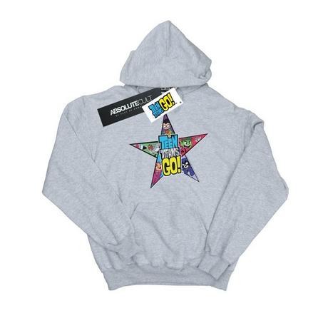 DC COMICS  Teen Titans Go Star Logo Kapuzenpullover 