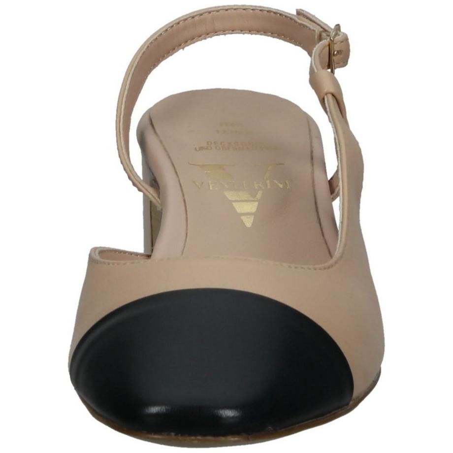 Venturini Milano Pumps mit Blockabsatz  