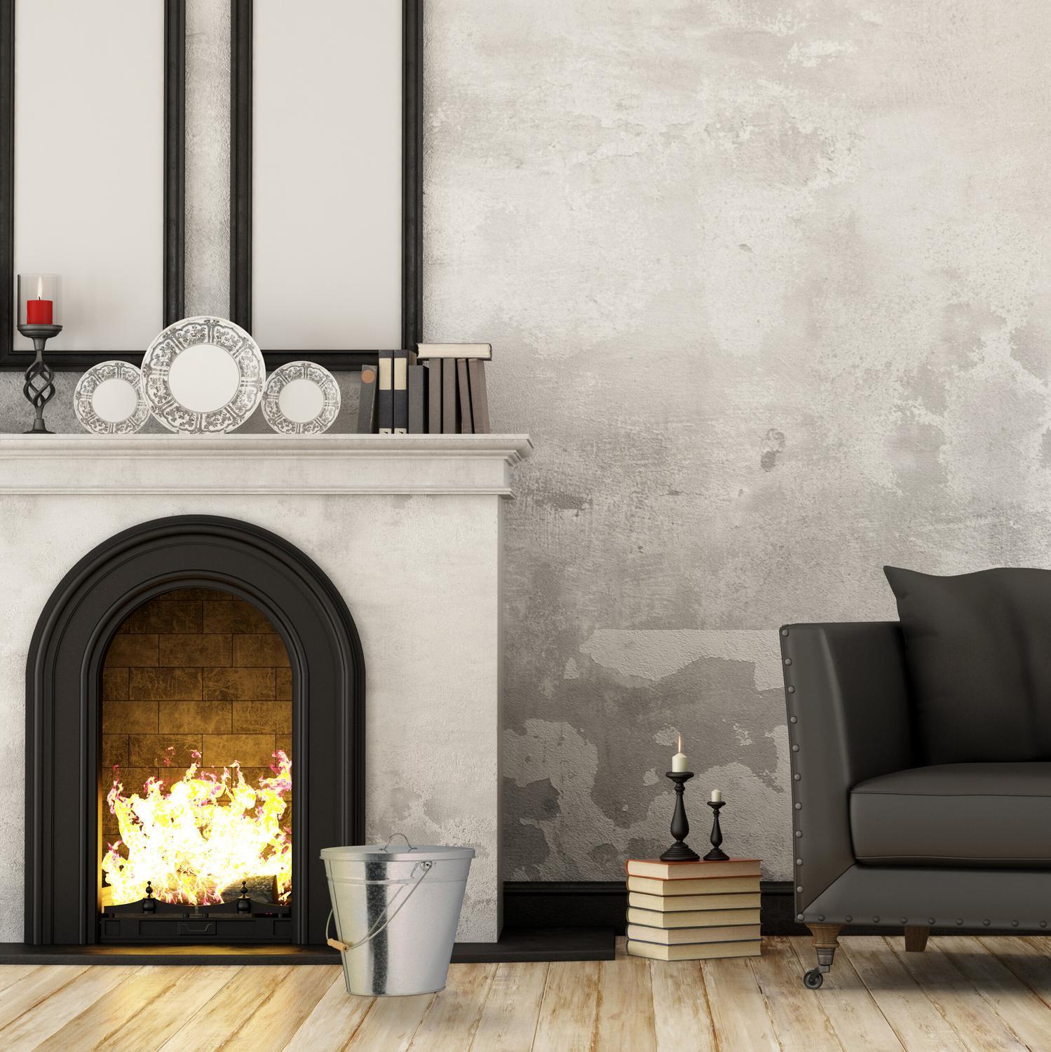 Northix Posacenere zincato con coperchio  