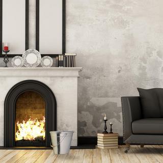 Northix Posacenere zincato con coperchio  