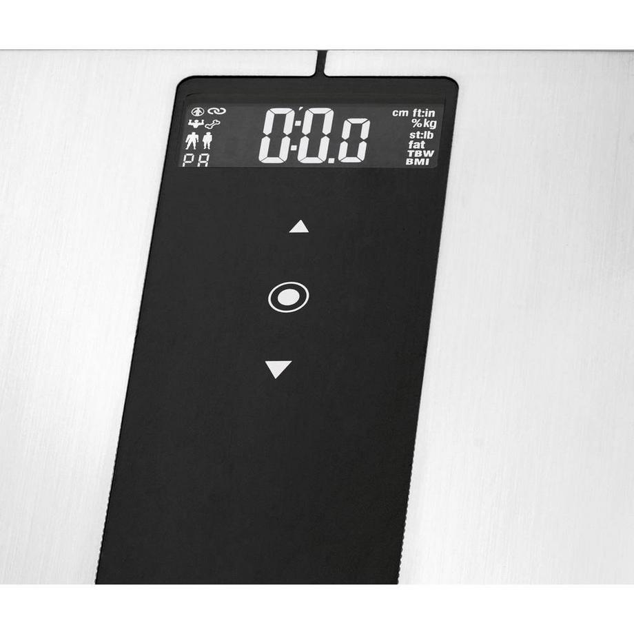 Profi-Care PC-PW 3008 BT Analysewaage Wägebereich (max.)=180 kg Edelstahl, Schwarz Mit Bluetooth  