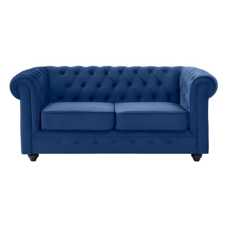 Vente-unique Canapé 3+2+1 places CHESTERFIELD Velours  