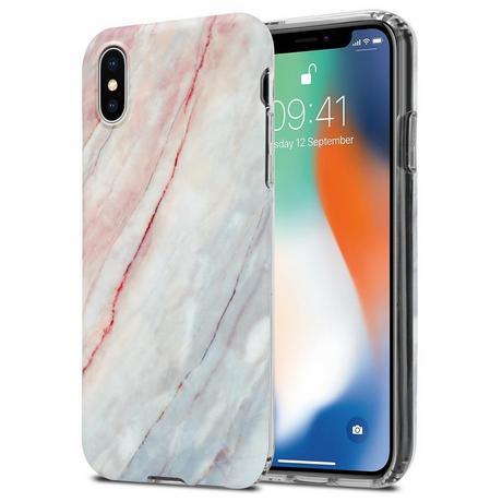 Cadorabo  Housse compatible avec Apple iPhone X / XS - Coque de protection en silicone TPU avec motif mosaïque 