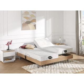 NATUREA Matelas Naturel mousse à  mémoire de forme bambou PARURE de NATUREA  