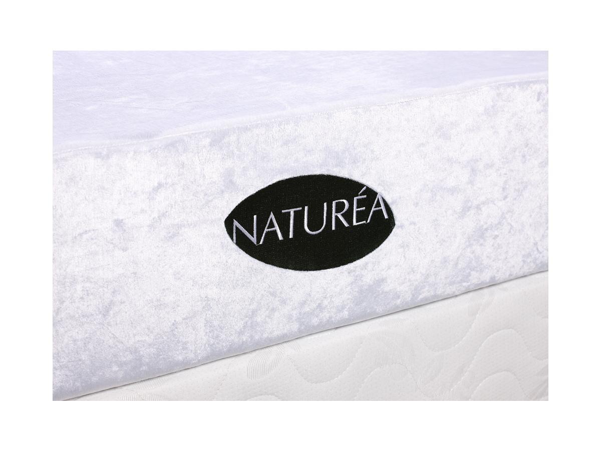 NATUREA Matelas Naturel mousse à  mémoire de forme bambou PARURE de NATUREA  