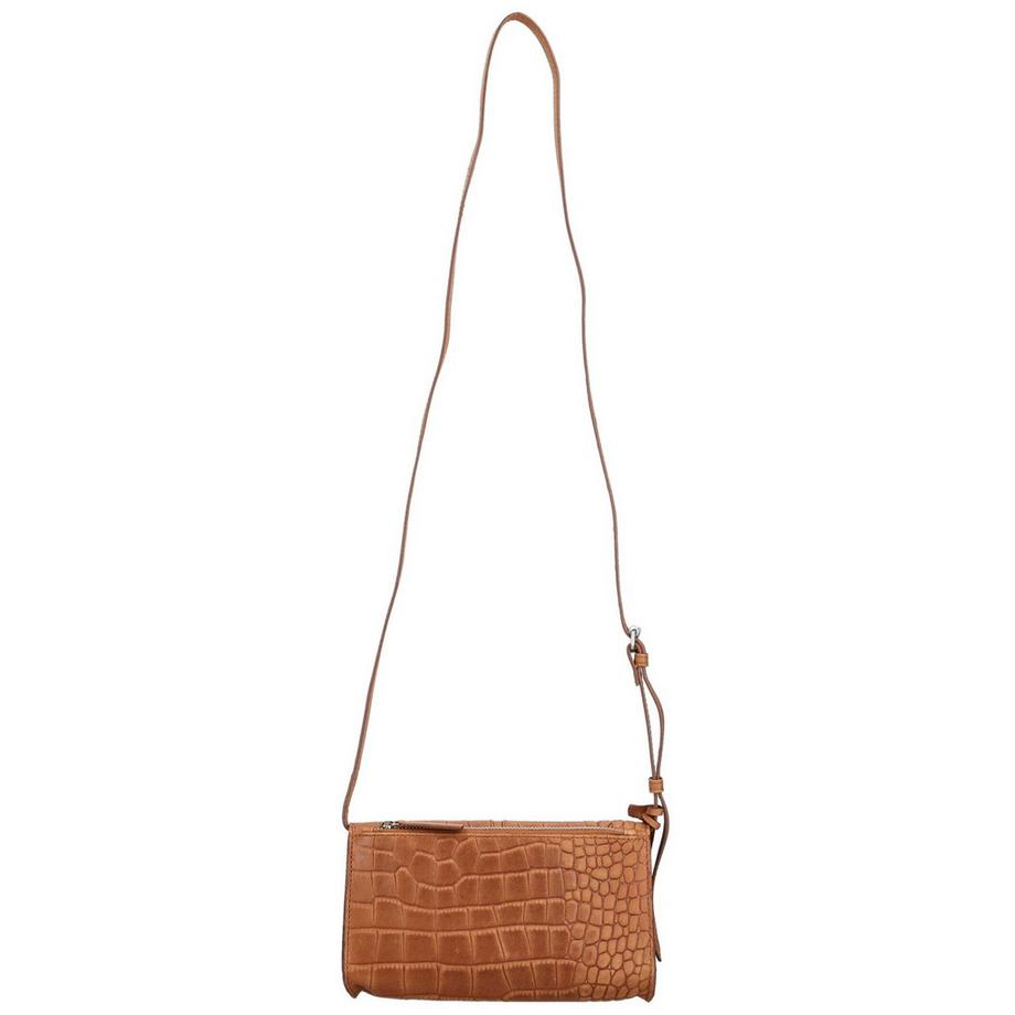 BURKELY Sac bandoulière texture crocodile  