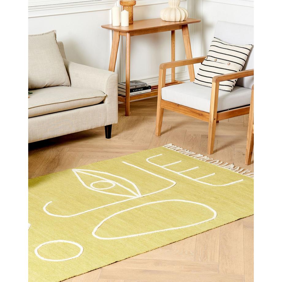 Beliani Tappeto per esterni en Poliestere  YAVU  