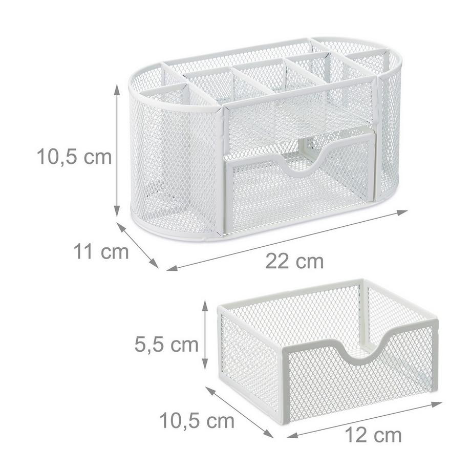 B2X  Portapenne bianco 