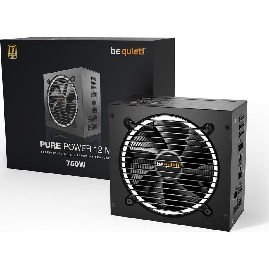 BE QUIET!  Soyez silencieux ! Alimentation Pure Power 12 