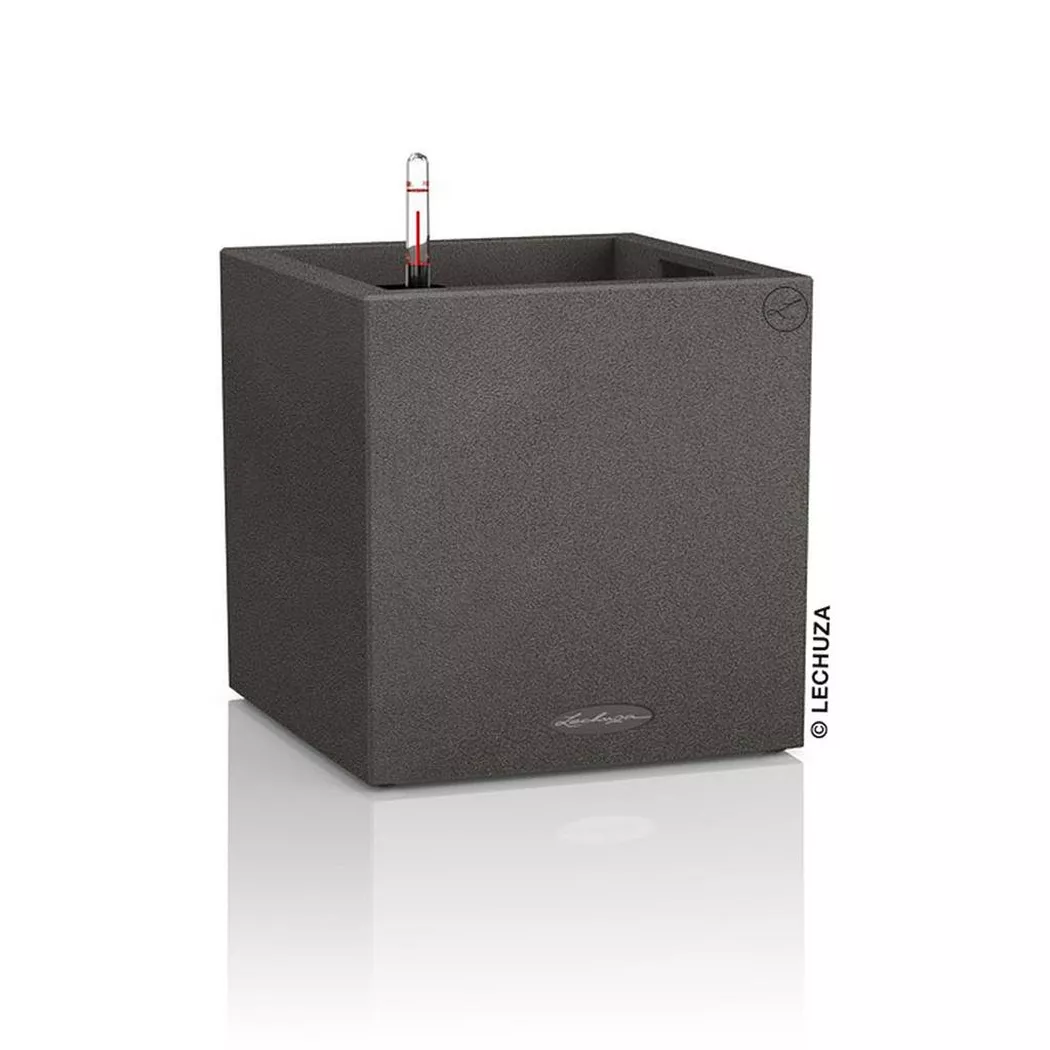 Lechuza - CANTO Stone all-in-one, 40cm, Schwarz Leicht