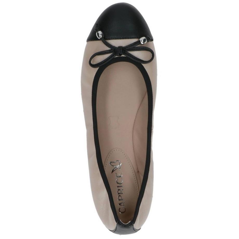 CAPRICE Ballerines bicolores avec détail nœud  