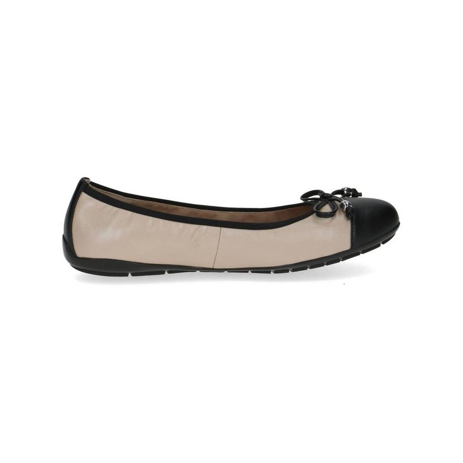 CAPRICE Ballerines bicolores avec détail nœud  