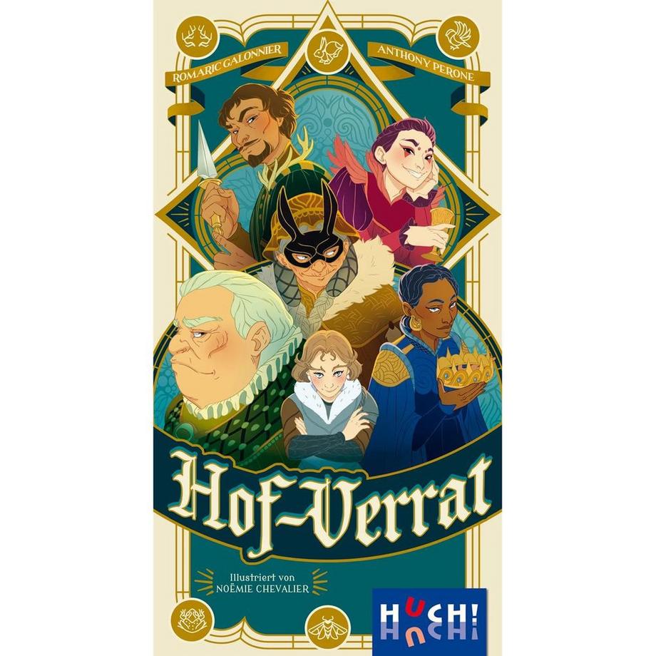 HUCH!  Familienspiel Hof-Verrat 