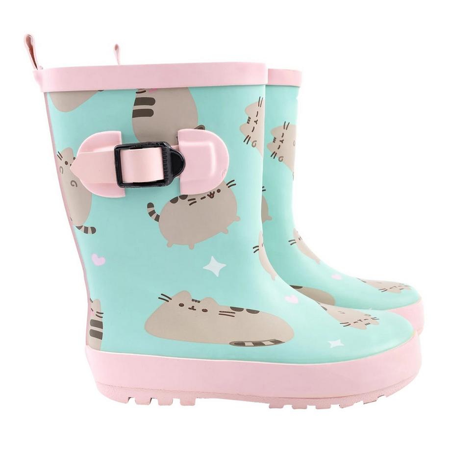 PUSHEEN Bottes de Pluie Jardin Imprimé Répété  