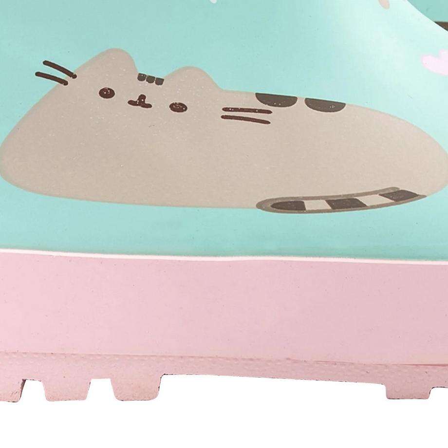 PUSHEEN Bottes de Pluie Jardin Imprimé Répété  