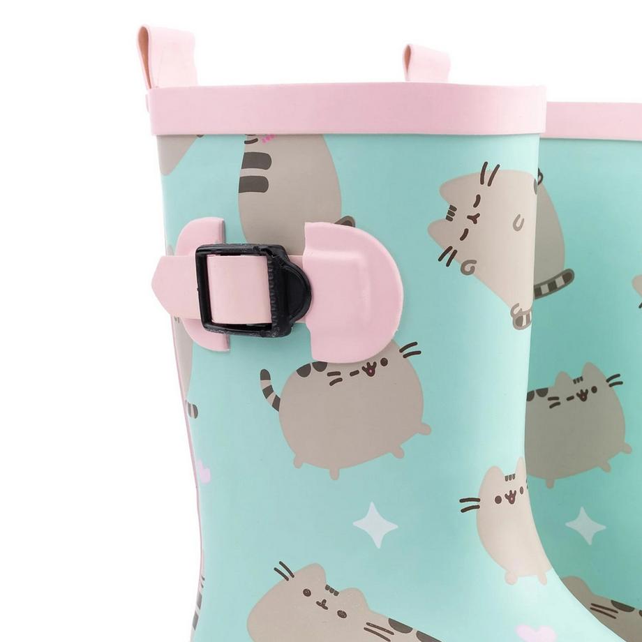 PUSHEEN Bottes de Pluie Jardin Imprimé Répété  