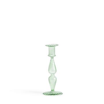 Bougeoir en verre H20