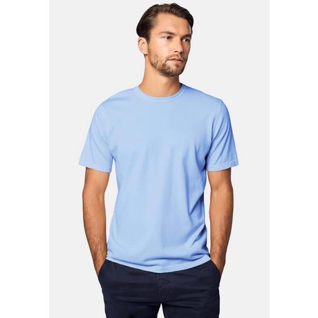 Bellemere New York  T-Shirt Classica Girocollo in Cotone Cashmere 