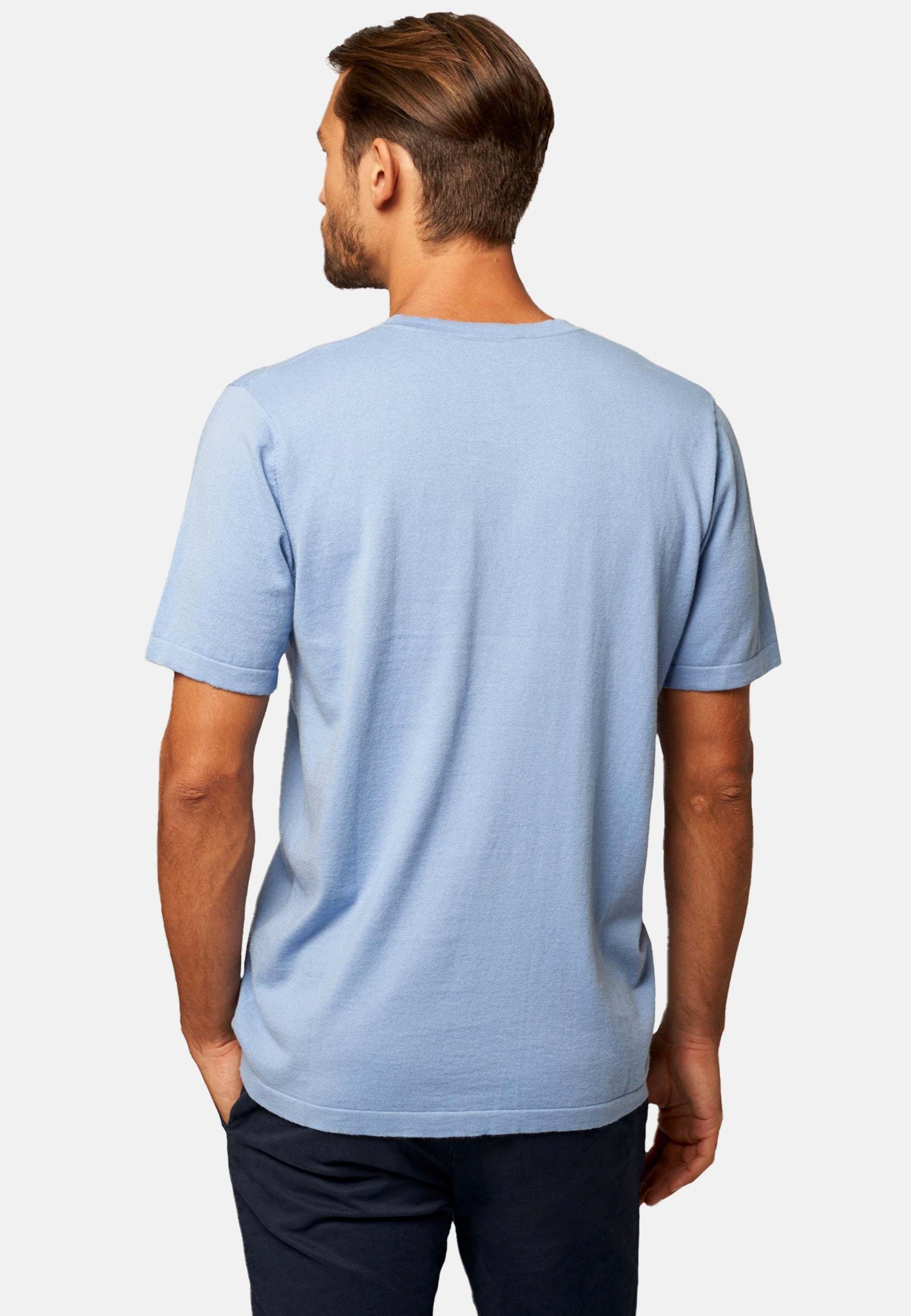 Bellemere New York  T-Shirt Classica Girocollo in Cotone Cashmere 