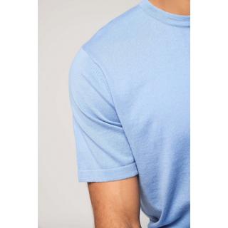 Bellemere New York  T-Shirt Classica Girocollo in Cotone Cashmere 