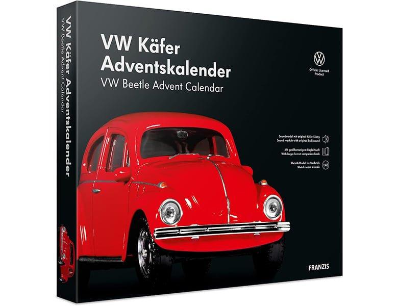 FRANZIS Modellfahrzeug Adventskalender VW Käfer  