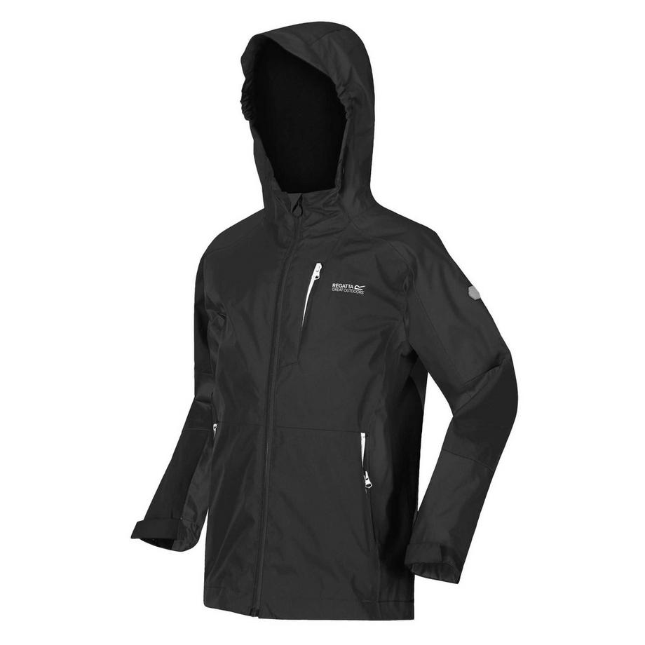 Regatta  Veste Imperméable À Capuche Motiftyle Blocs De Couleurs Calderdale 