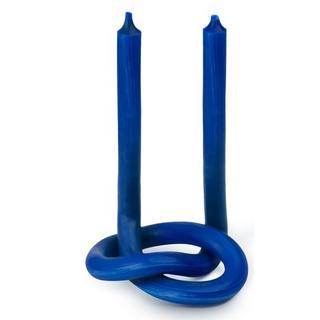Knot Candles Bougie Knot Royal Blue  