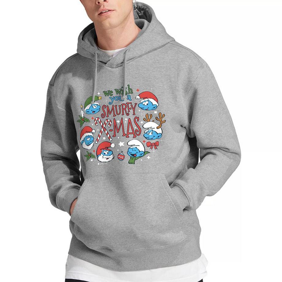 Puffi Felpa Con Cappuccio Smurfy Christmas Erica  