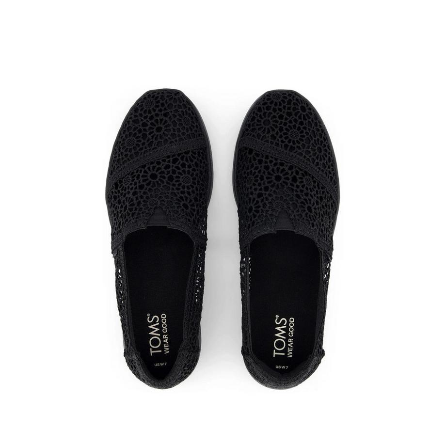 TOMS Babouche en tricot Espadrilles en crochet alpargata plus 