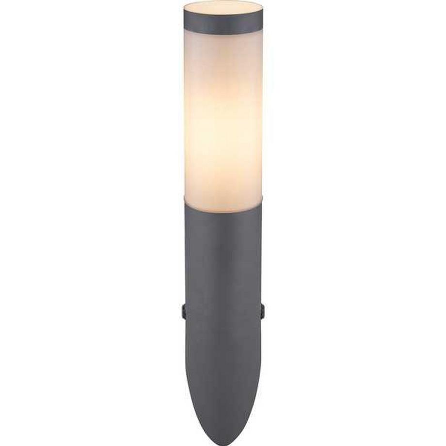 mutoni Lampe d'extérieur Boston en acier inoxydable anthracite 8x39  