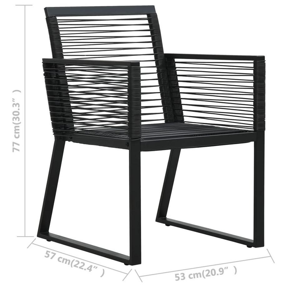 VidaXL sedia da esterno PVC  