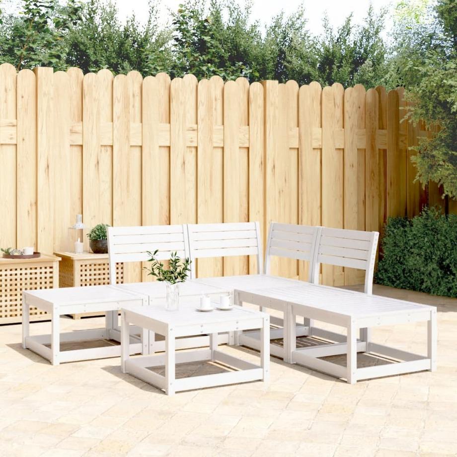VidaXL set divano da giardino Legno di pino  