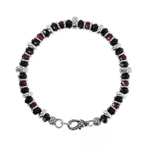 Herrenarmband mit Steinen