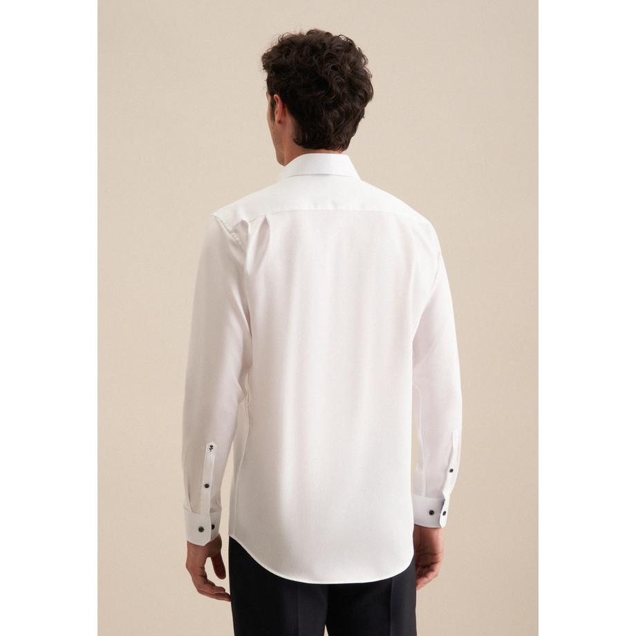 Seidensticker Camicia Business Regular Fit Manica Lunga Tinta Unita  