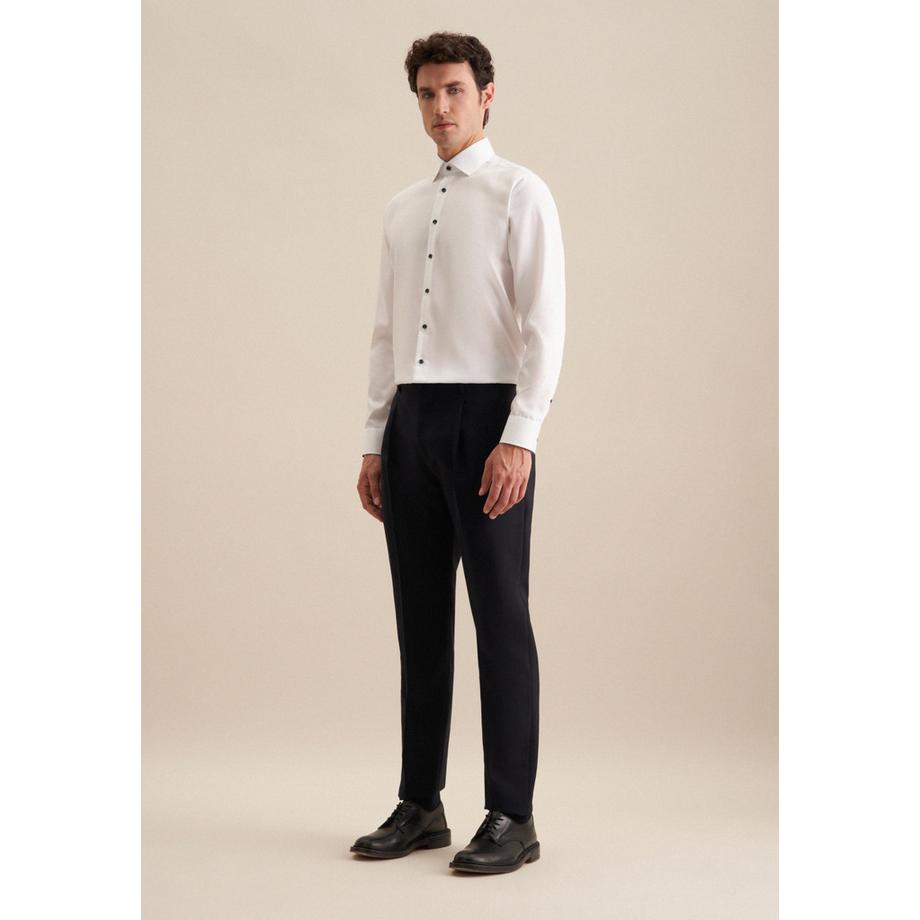 Seidensticker Camicia Business Regular Fit Manica Lunga Tinta Unita  