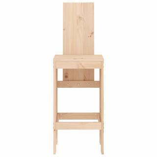 VidaXL Tabouret de bar bois de pin  