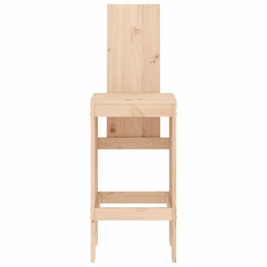 VidaXL Barhocker kiefernholz  
