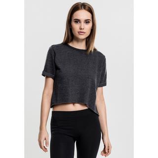 URBAN CLASSICS  t-shirt urban classic burnout leeve crew 