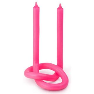 Knot Candles Knot Kerze Pink  